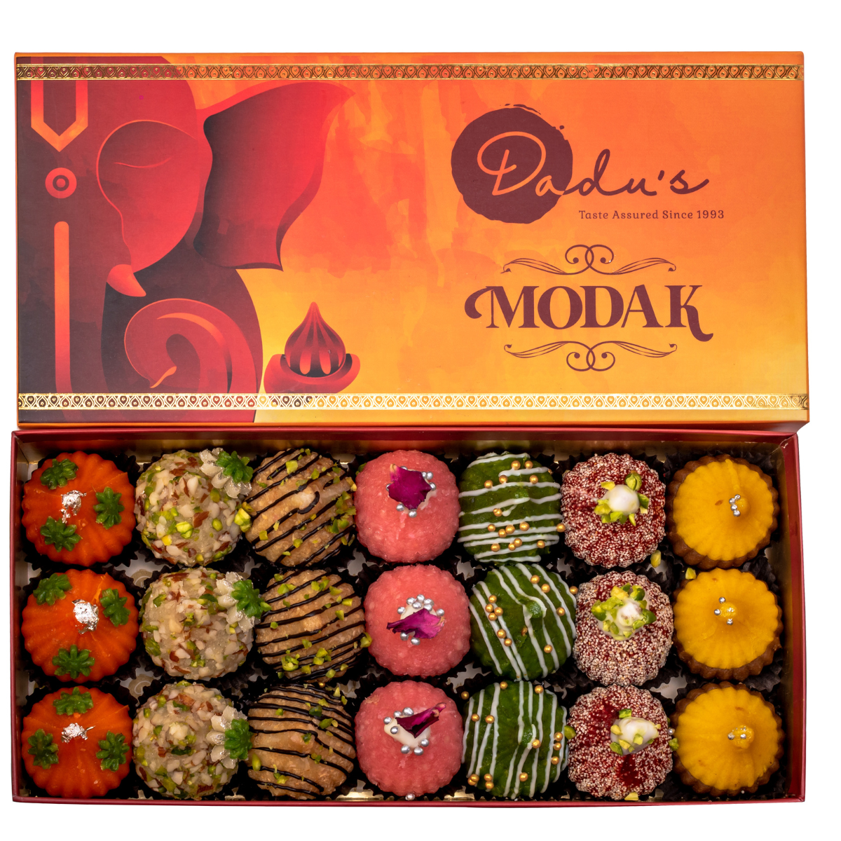 Modak Prasad Box Big (525gms)