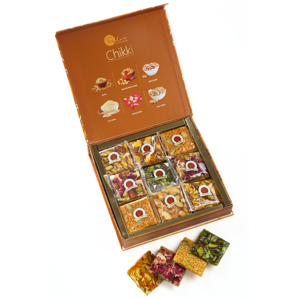 Assorted Chikki Box 800 GMS