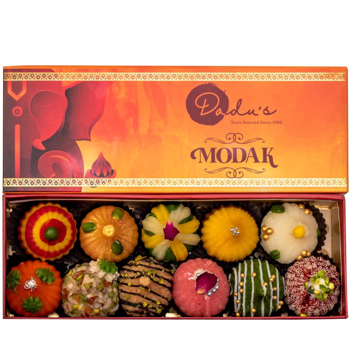 Modak Prasad Box Small (275gms)