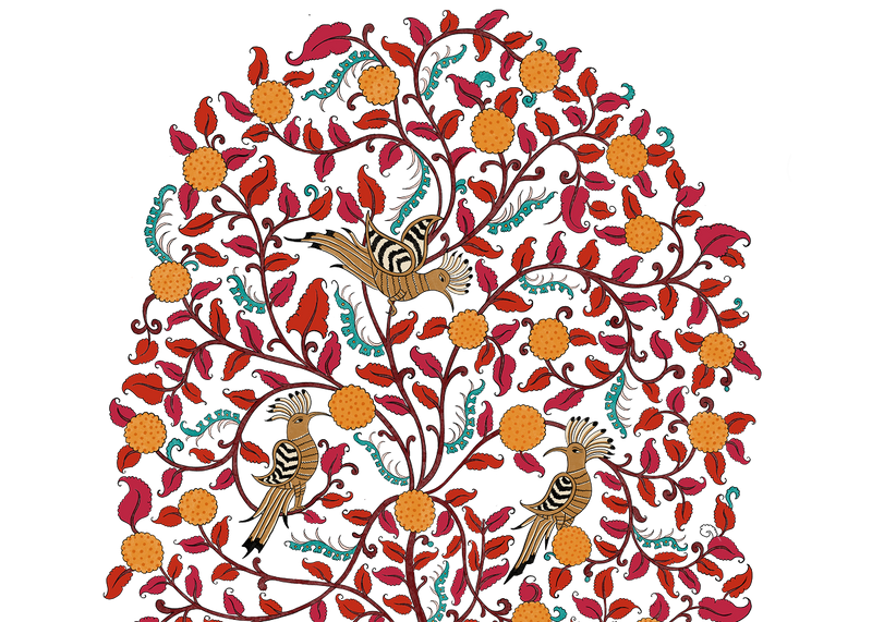Heritage pattern mobile