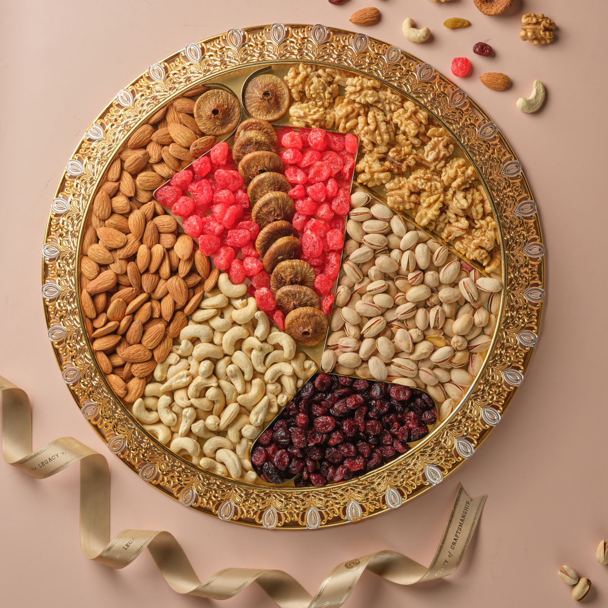 Dry Fruit Trays Option- 11 (1.025 Kg)