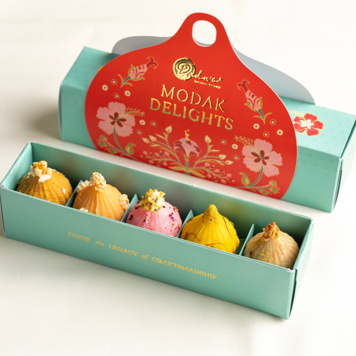 Modak Delights Box – 5 Pcs