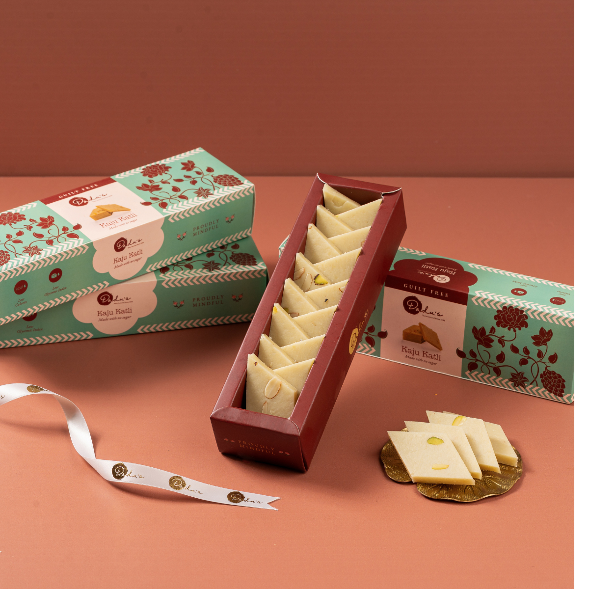 Sugarfree Kaju Katli | Stevia Based