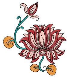 Left decorative sticker