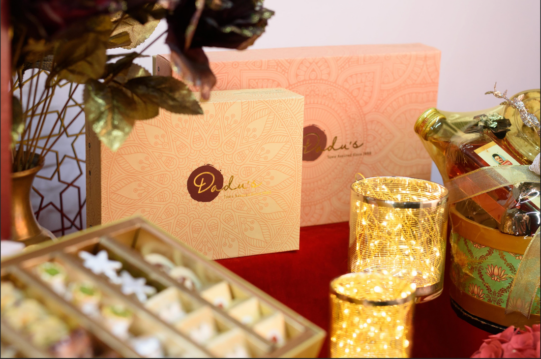 Premium festive treats by Dadu's, ideal for holiday corporate gifting