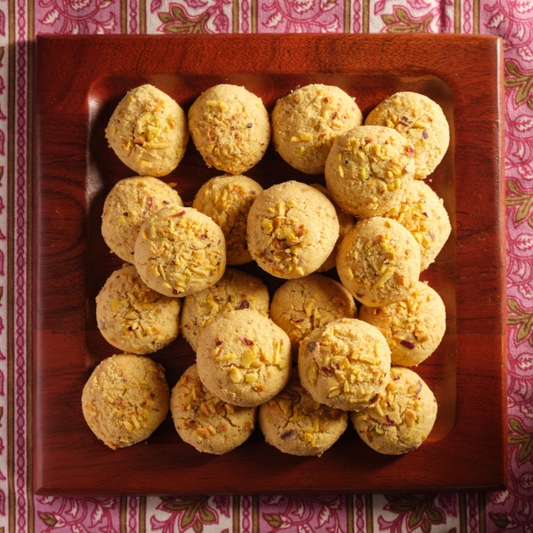 Dadu's Classic Nankhatai, traditional Indian butter cookies with cardamom, Hyderabad