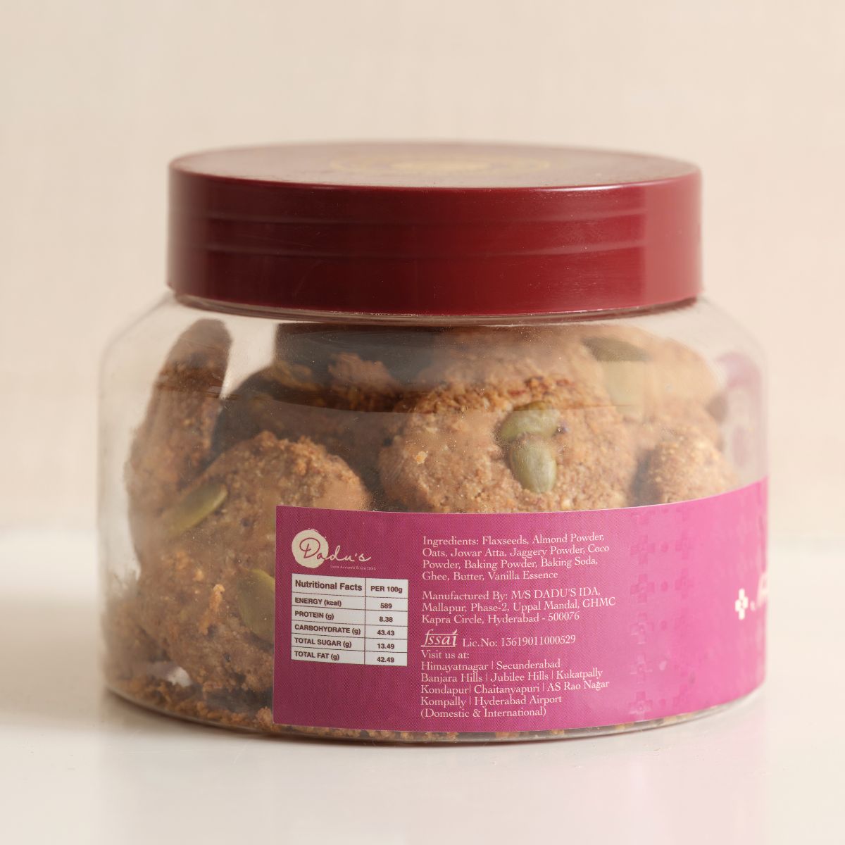 Millet Jaggery Cookies