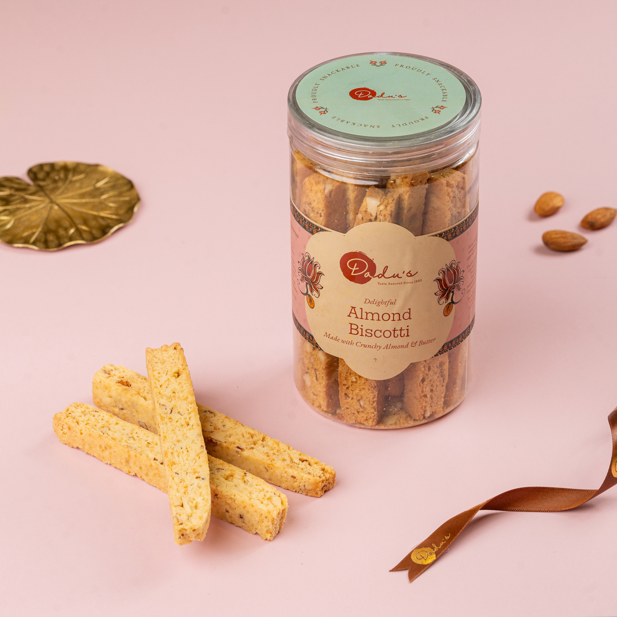 Almond Biscotti 300 Gms