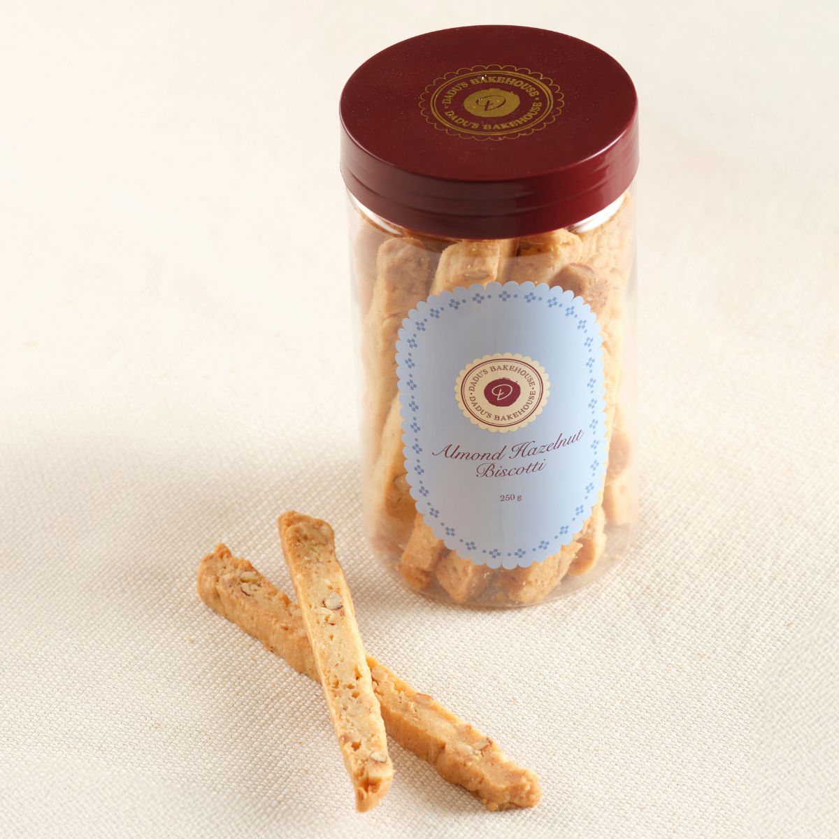 Almond Hazelnut Biscotti