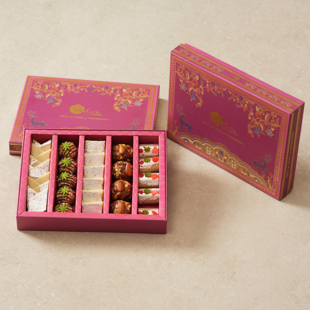 Assorted Sweet Box Online ₹600| Premium Mithai Gift Boxes - dadus