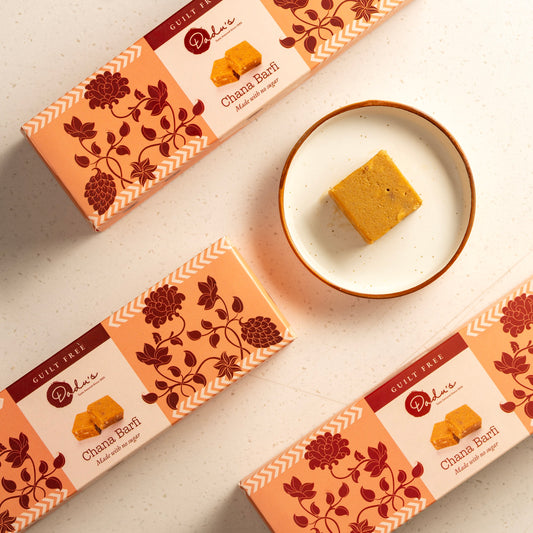 Sugarfree Chana Burfi