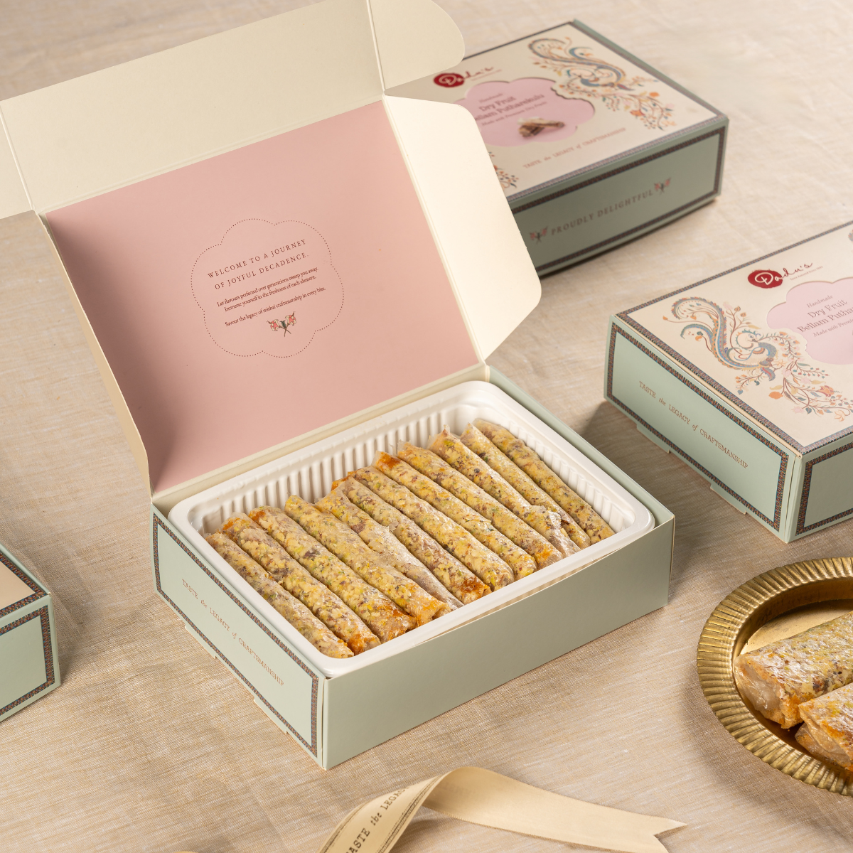 Dryfruit Putharekulu