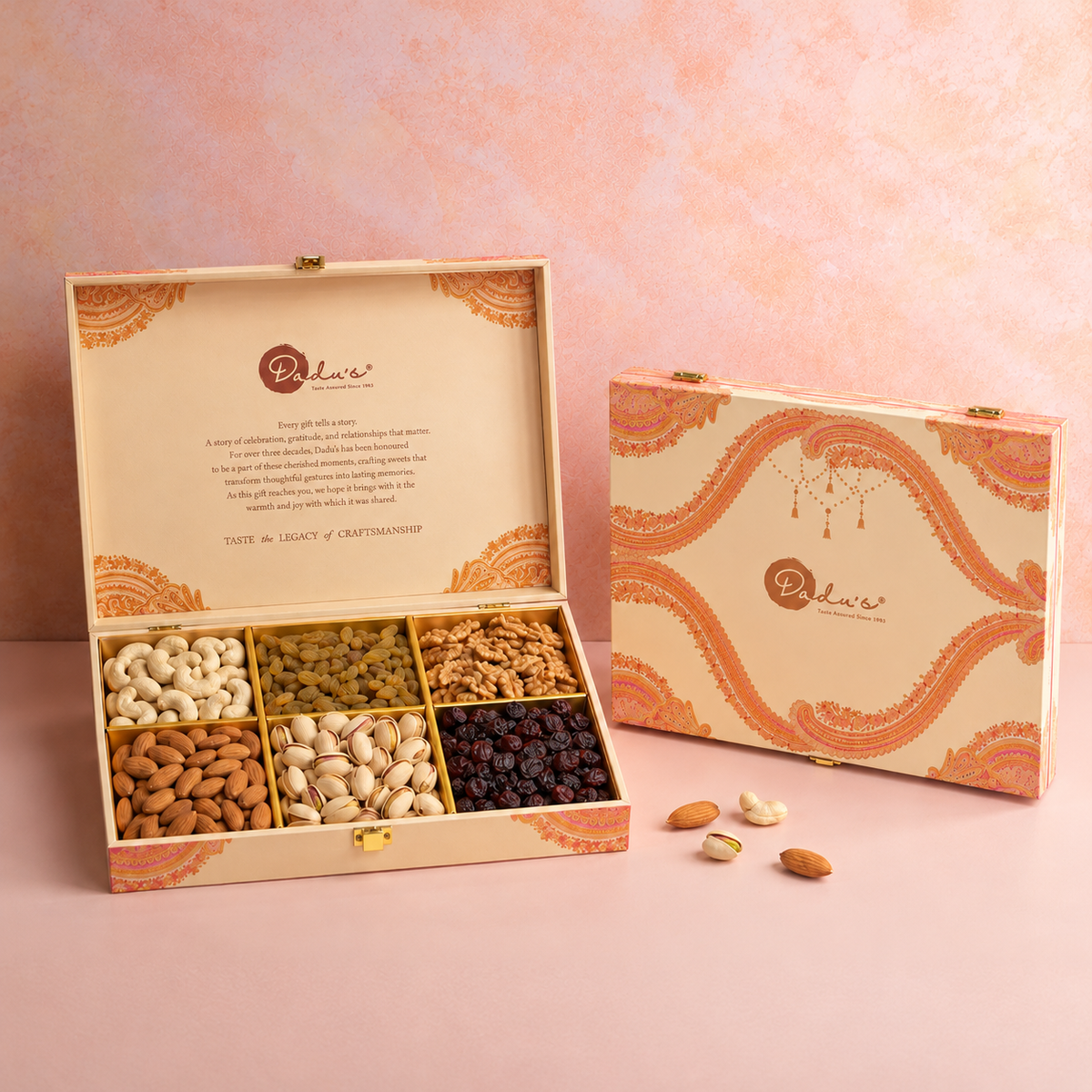 Dryfruit Box Option - 20 (550 Gms)