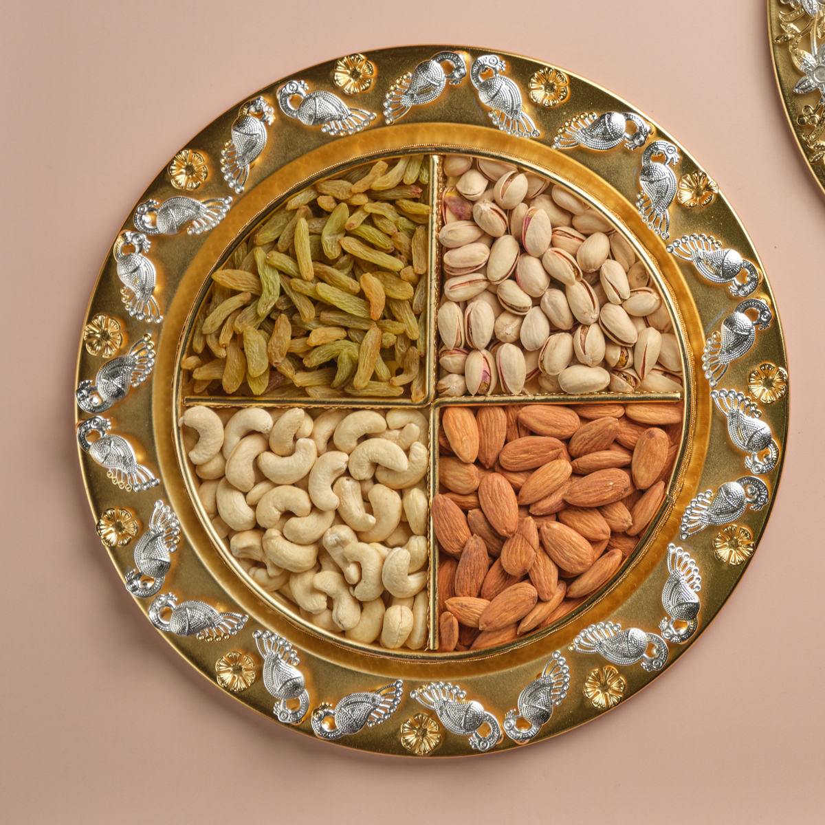 Dry Fruit Trays Option- 2  (400 Gms)