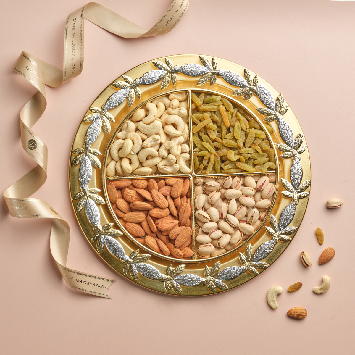 Dry Fruit Trays Option- 3  (400 Gms)
