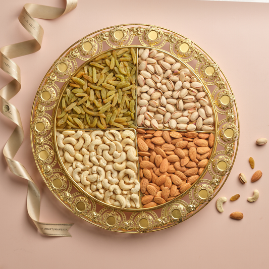 Dry Fruit Trays Option- 8  (800 Gms)