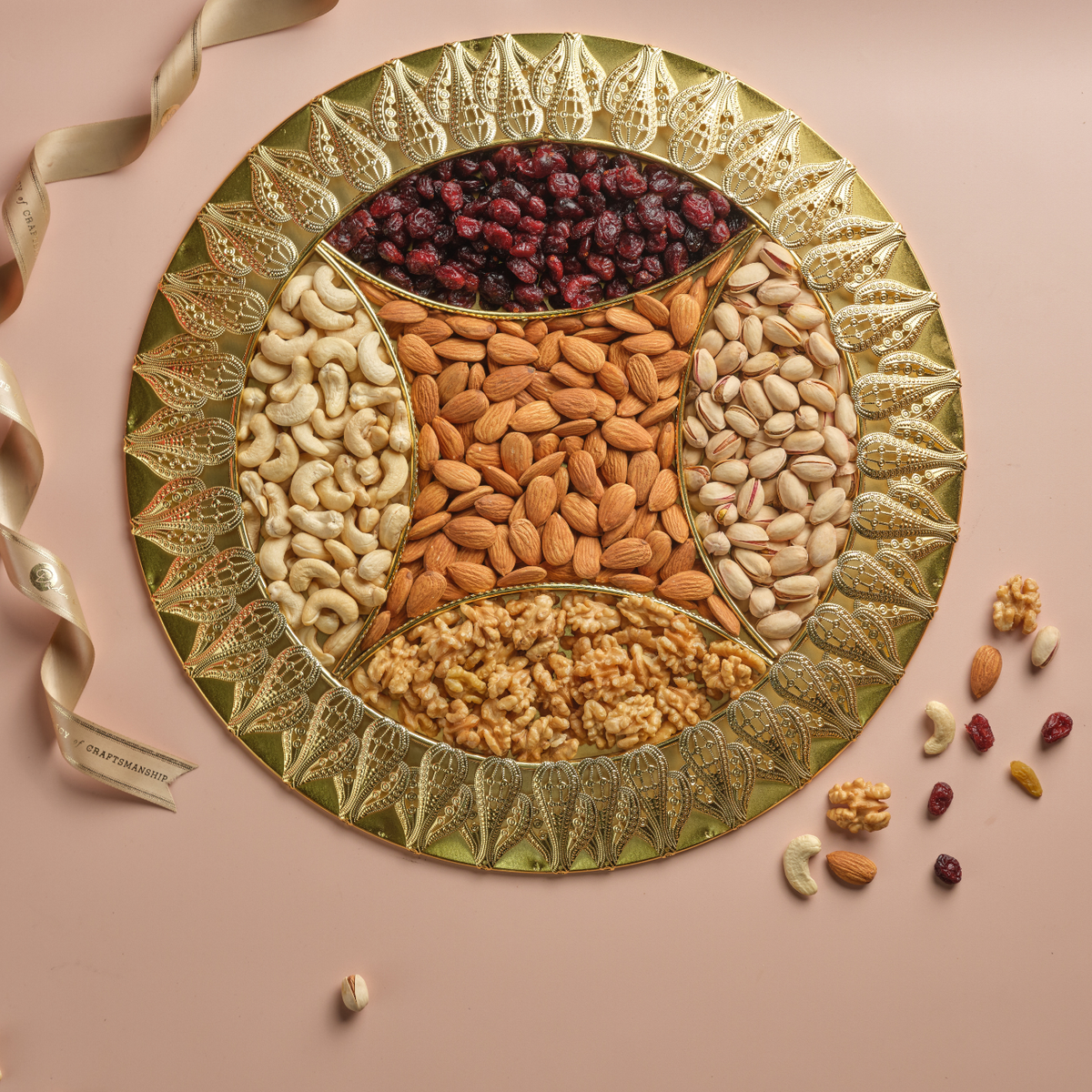 Dry Fruit Trays Option- 9  (750 Gms)