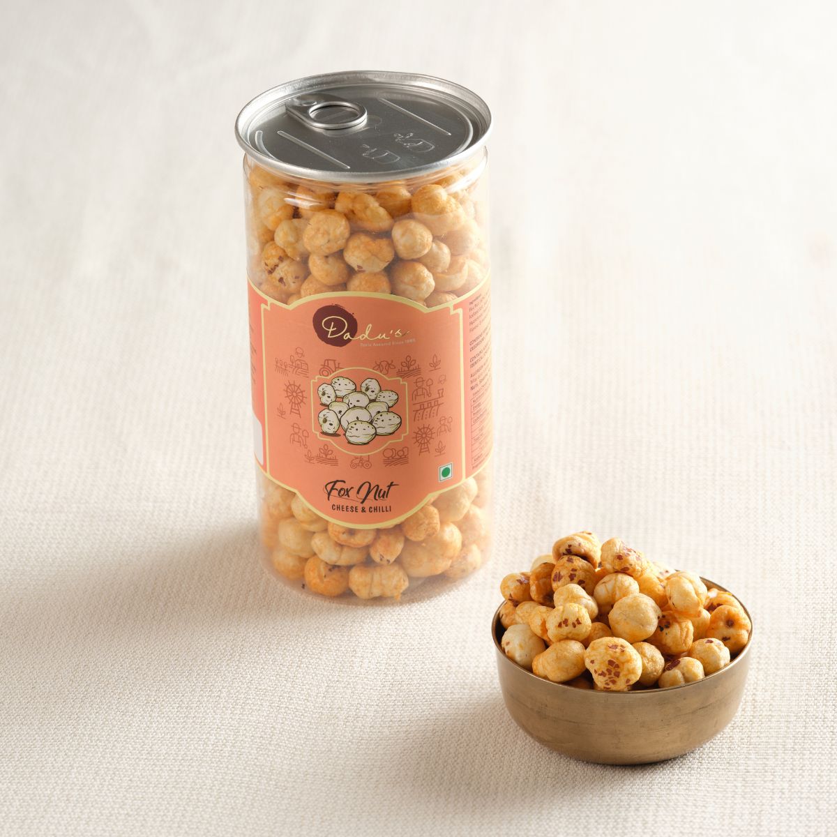 Foxnut Cheese & Chilli 90 gms