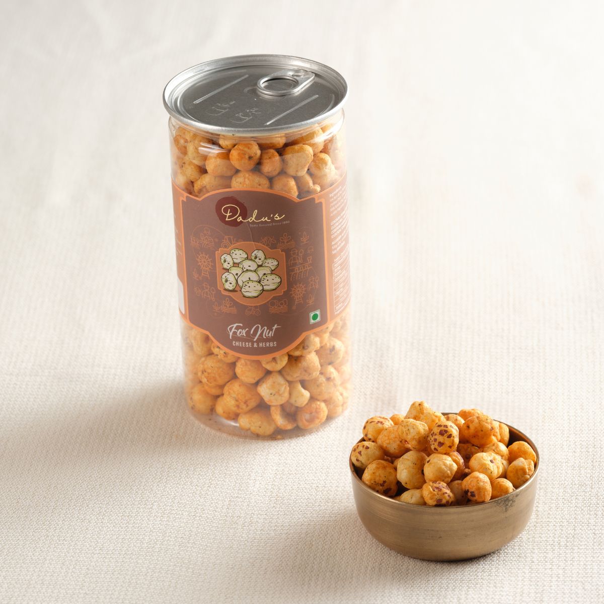 Foxnut Cheese & Herbs 90 gms