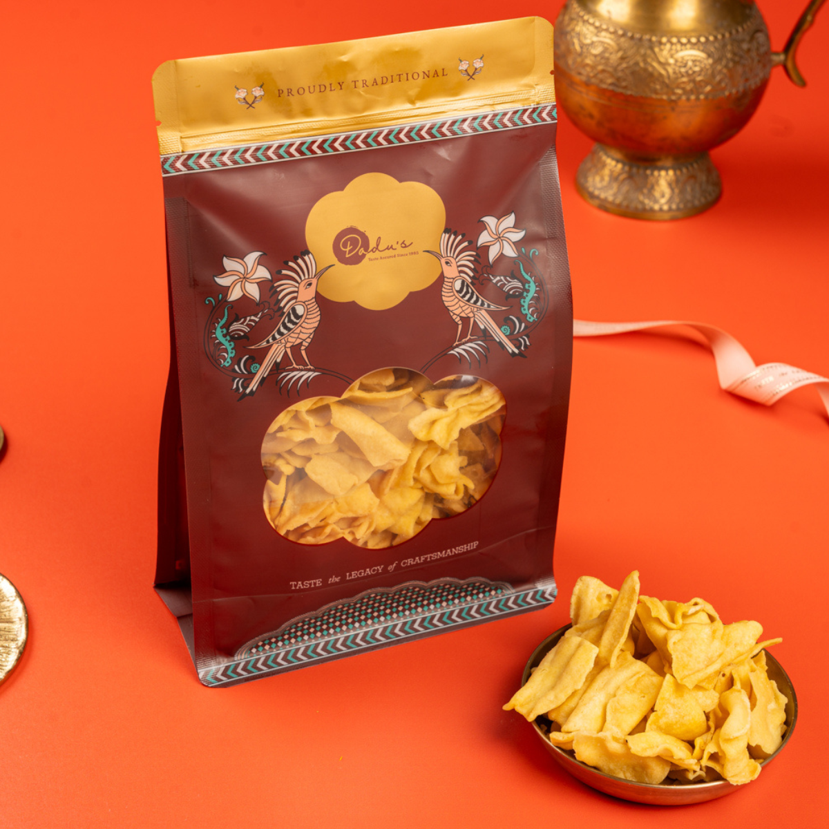 Dadu's Ghatiya Papdi crunchy namkeen snack in Hyderabad