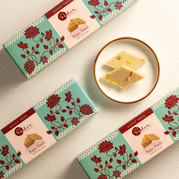 Sugarfree Kaju Katli | Stevia Based