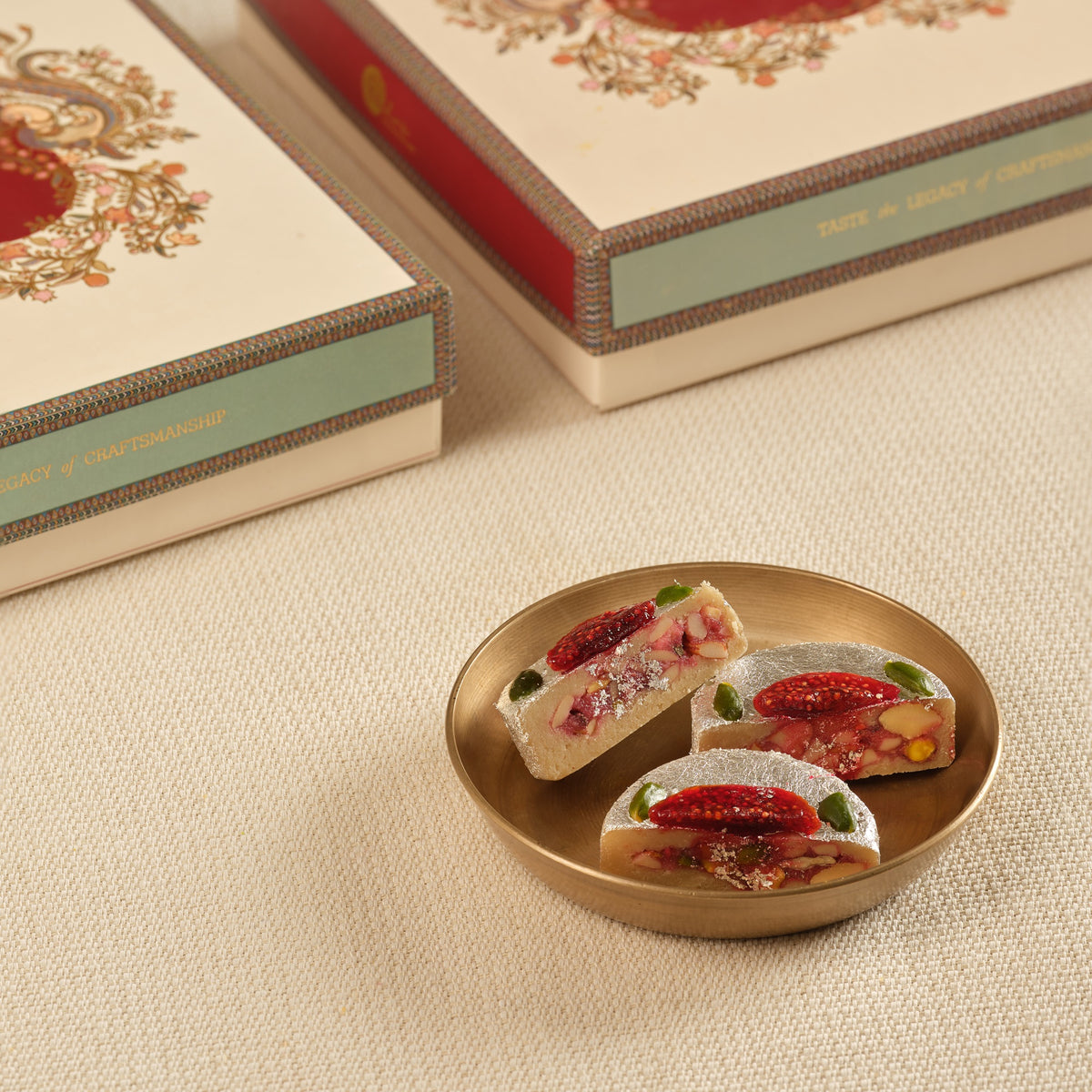 Dadus Kaju Anjeer Sandwich cashew fig sweet