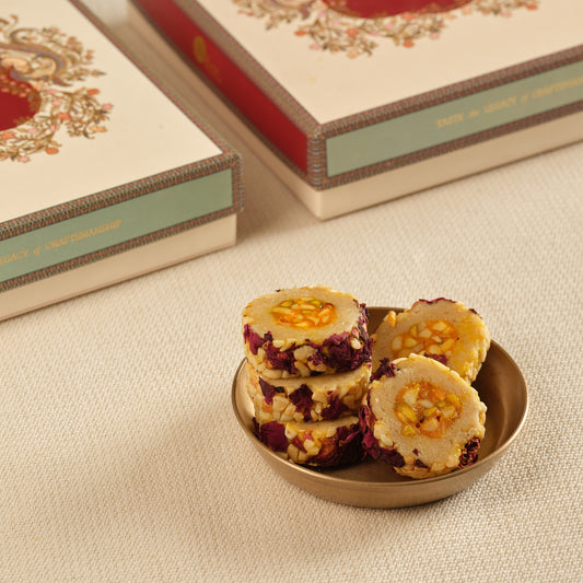 Dadus Kaju Rose Roll premium cashew sweet