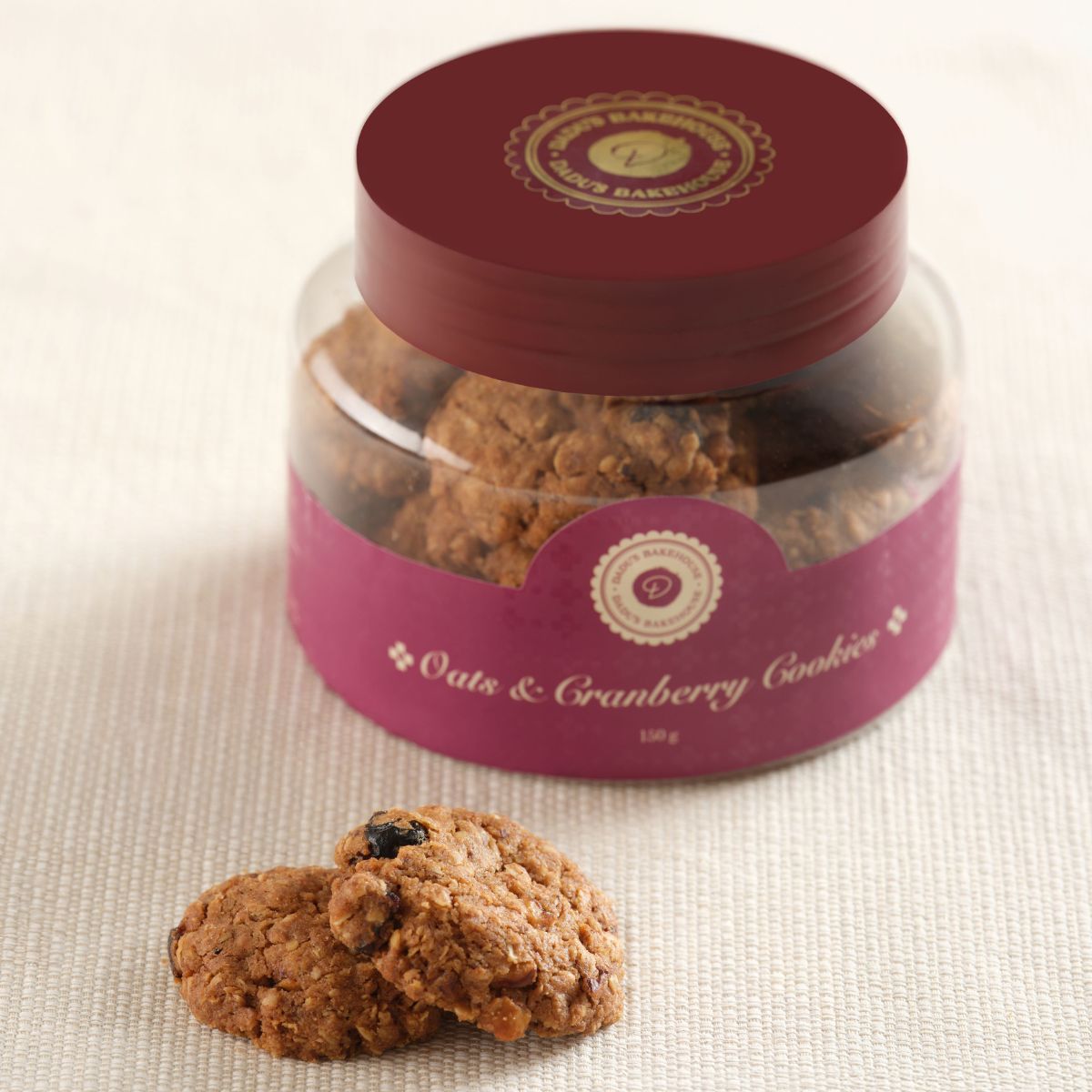 Oats Cranberry Cookies