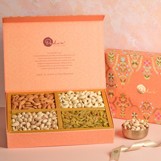 Dryfruit Box Option - 18 (550 Gms)