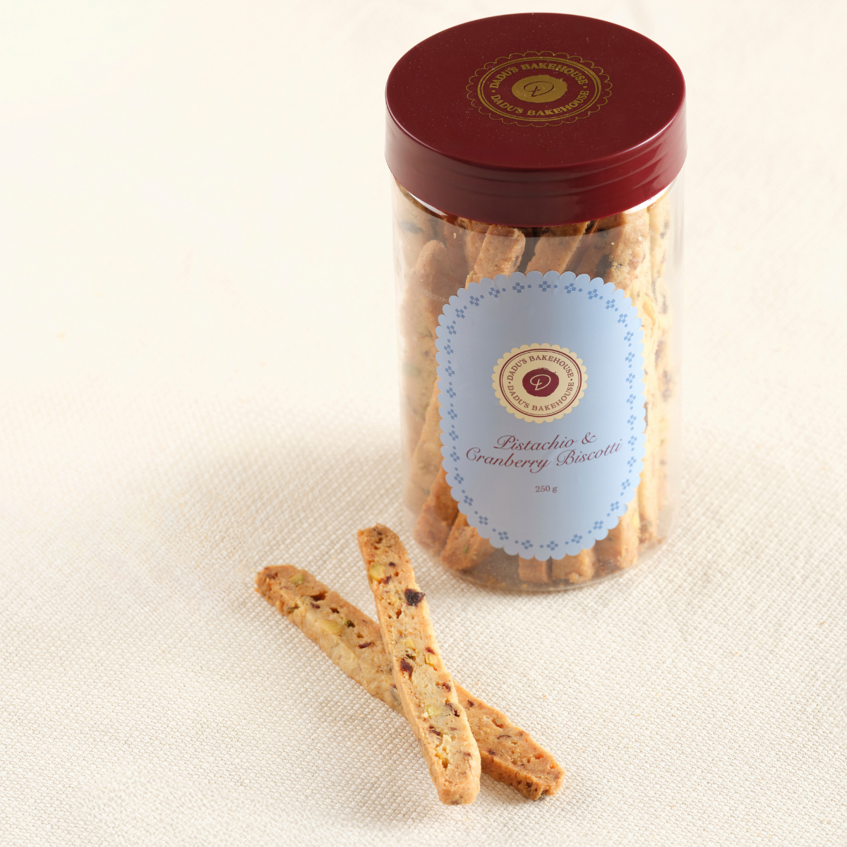 Pistachio Cranberry Biscotti