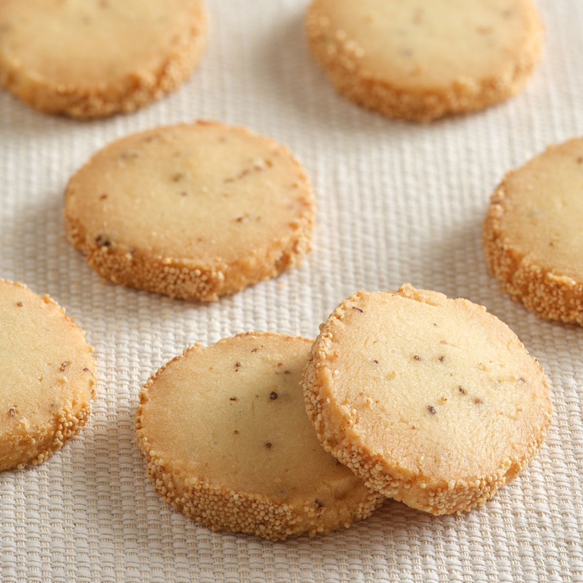 Poppy Ajwain Cookies