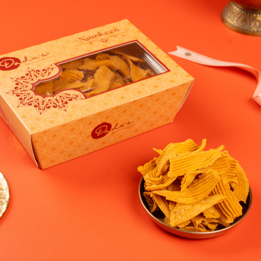 Dadus Ragi Ribbon Pakodi crunchy millet snack mix
