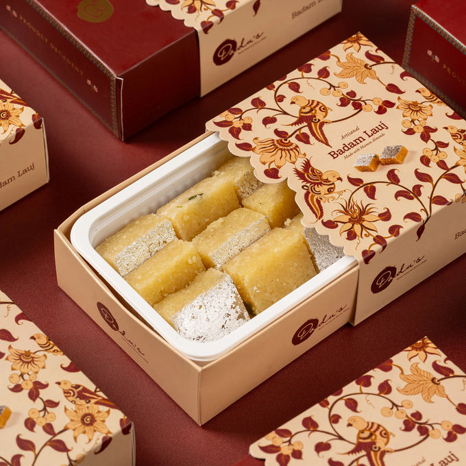 Badam Danedar Burfi