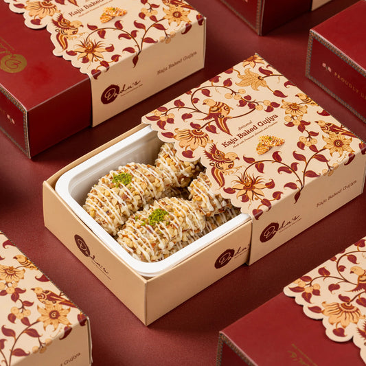 Kaju Baked Gujiya