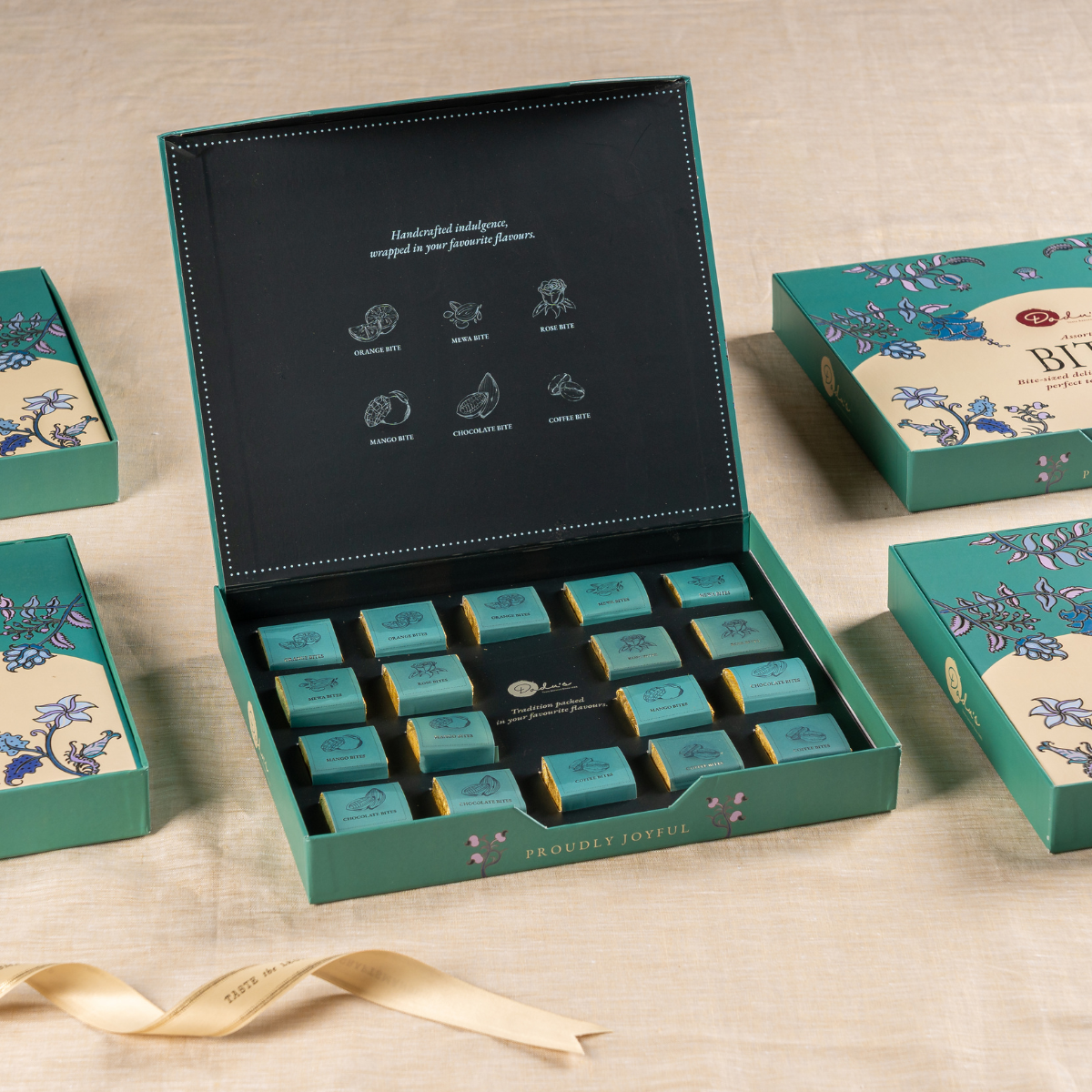 Buy Assorted Bites 450g Online | Dadus Nutty Bites Box